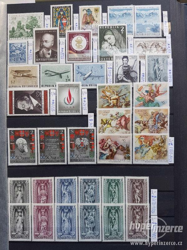 Rakouské známky čisté** 1949-1986 prodej - foto 5