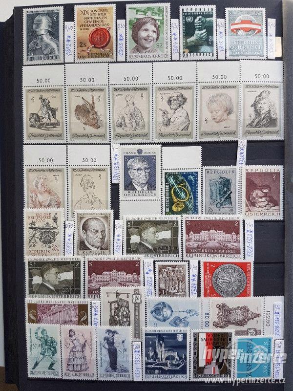 Rakouské známky čisté** 1949-1986 prodej - foto 7