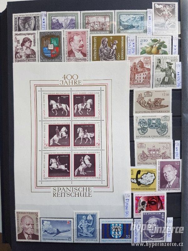 Rakouské známky čisté** 1949-1986 prodej - foto 9