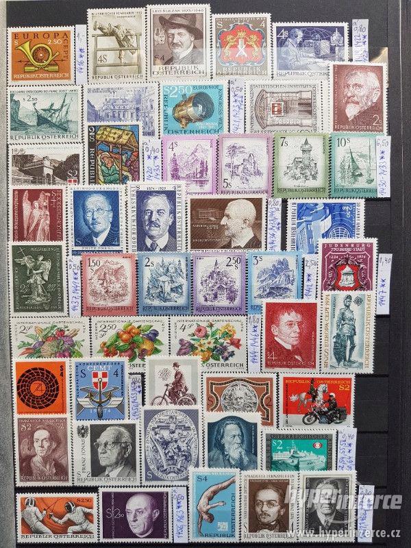Rakouské známky čisté** 1949-1986 prodej - foto 10