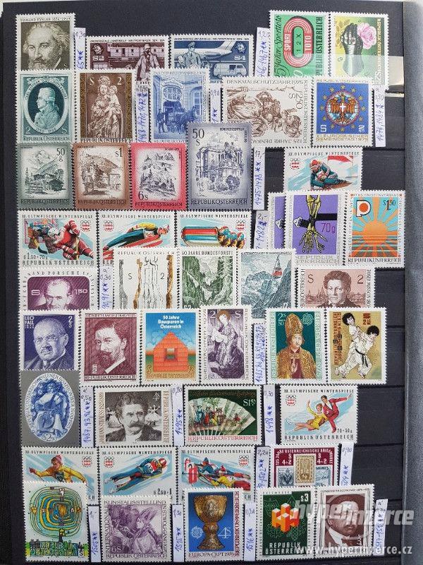 Rakouské známky čisté** 1949-1986 prodej - foto 11