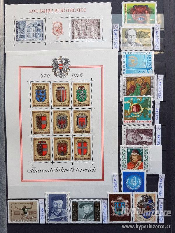 Rakouské známky čisté** 1949-1986 prodej - foto 12