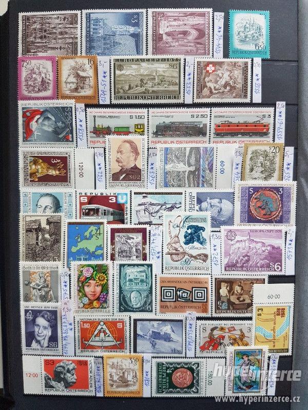Rakouské známky čisté** 1949-1986 prodej - foto 13