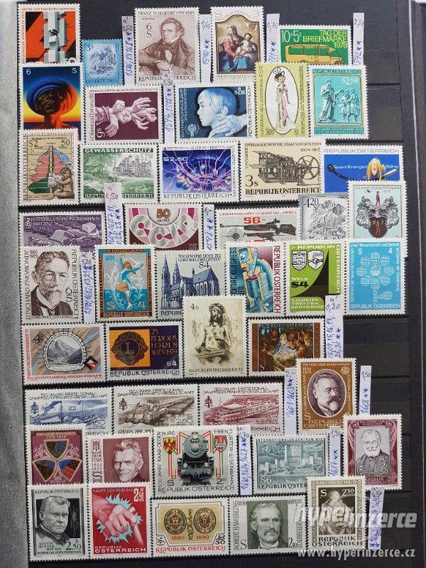 Rakouské známky čisté** 1949-1986 prodej - foto 14