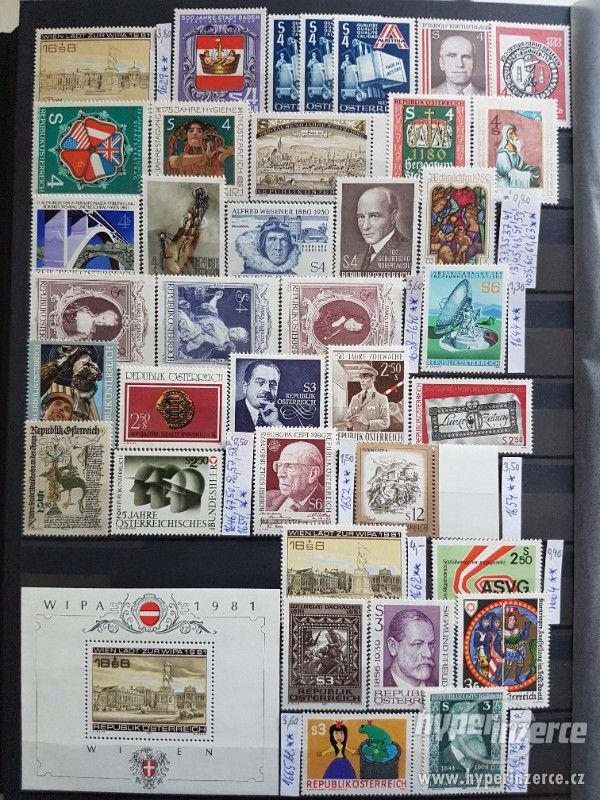 Rakouské známky čisté** 1949-1986 prodej - foto 15