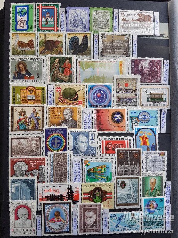 Rakouské známky čisté** 1949-1986 prodej - foto 17