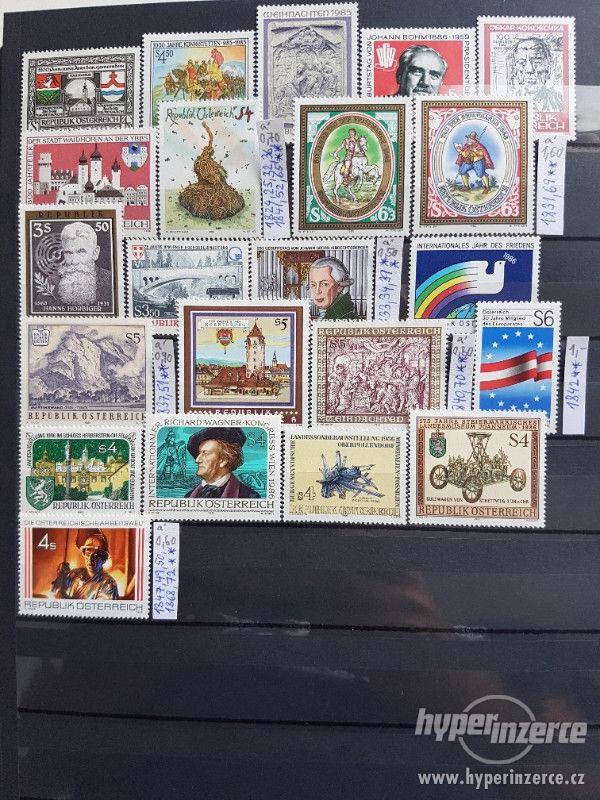 Rakouské známky čisté** 1949-1986 prodej - foto 19