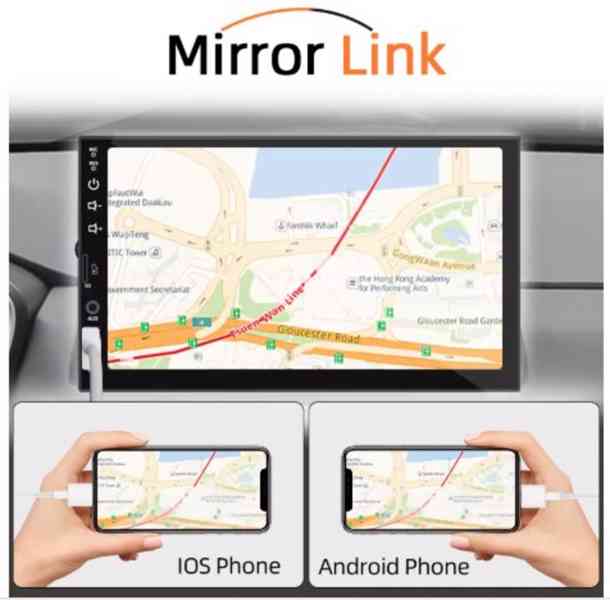 nové Autorádio 1DIN universalní BT Carplay Android Auto - foto 4