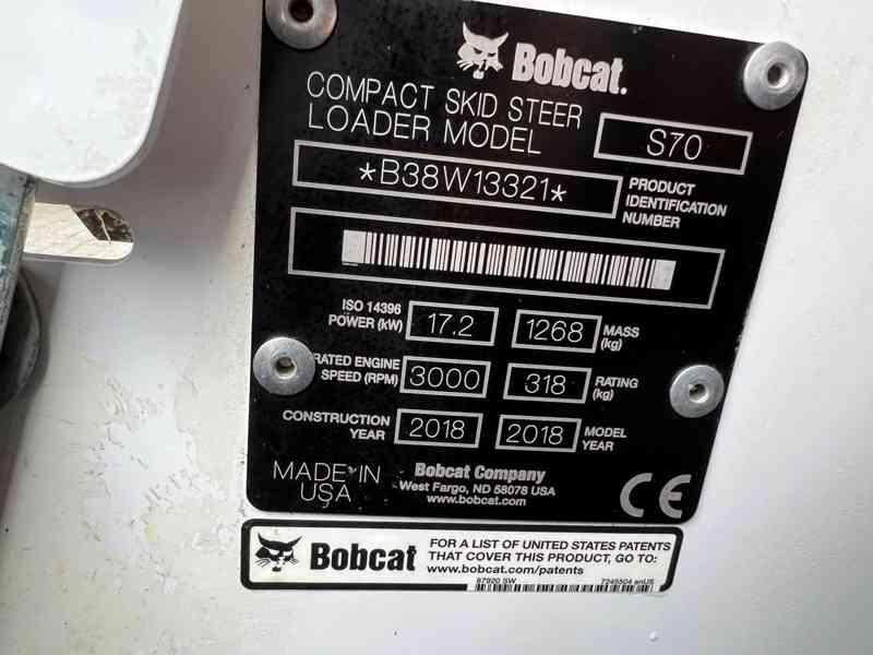 BOBCAT S70 - foto 3