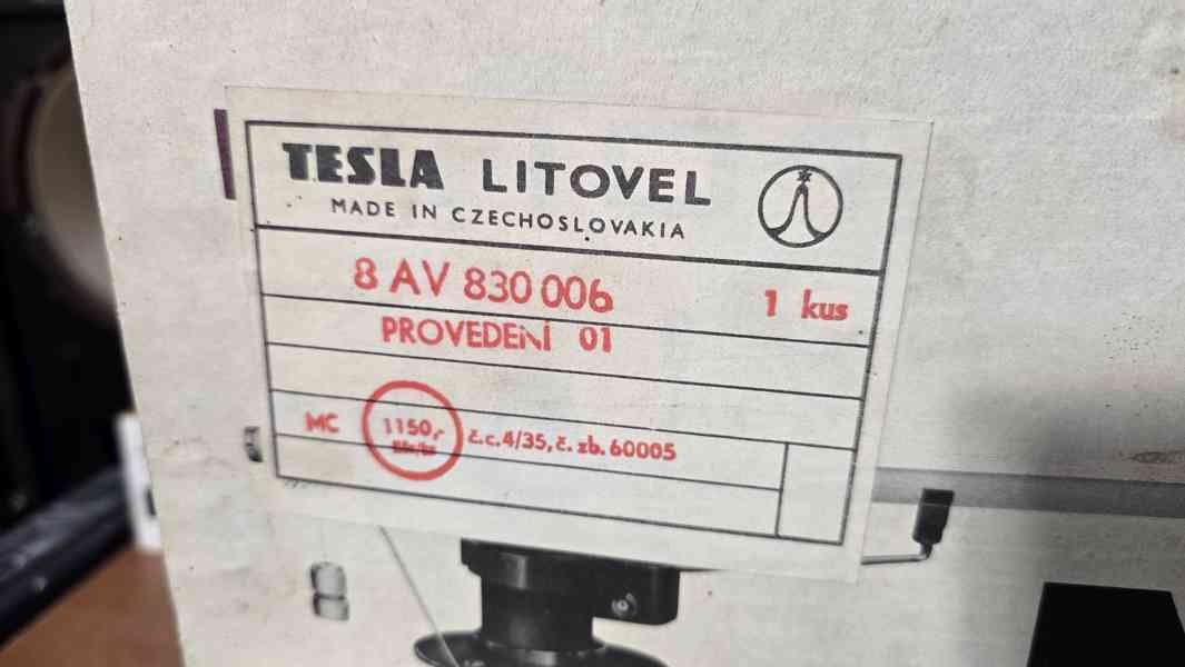 Nepoužité raménko gramofonu Tesla - typ P1101 - foto 5