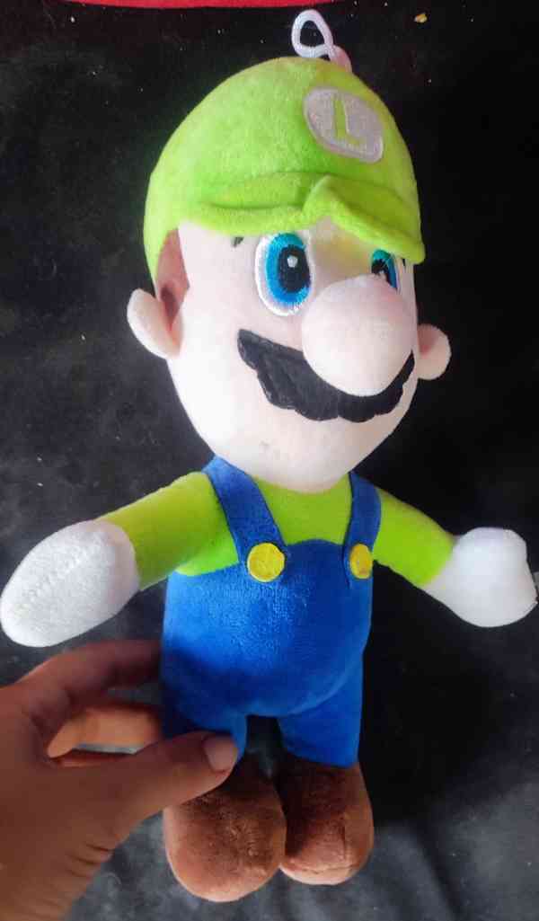 Plyšák Super Mario, zelený  - foto 2