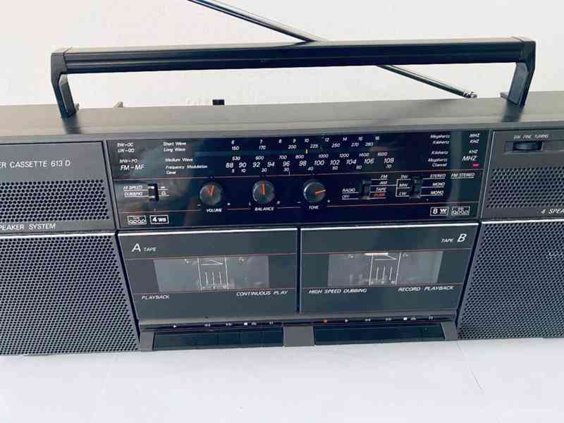 Radiomagnetofon REZERVACE Graetz Joker 613 D, rok 1989 - foto 4
