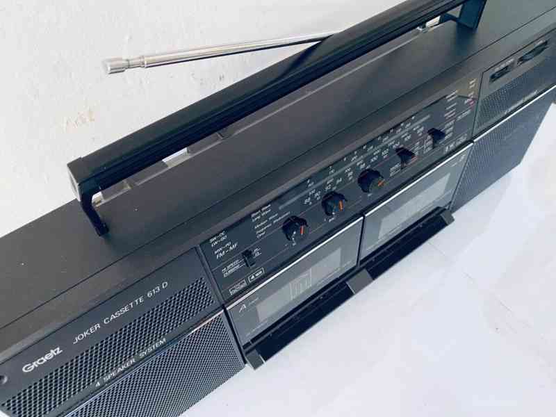 Radiomagnetofon REZERVACE Graetz Joker 613 D, rok 1989 - foto 5