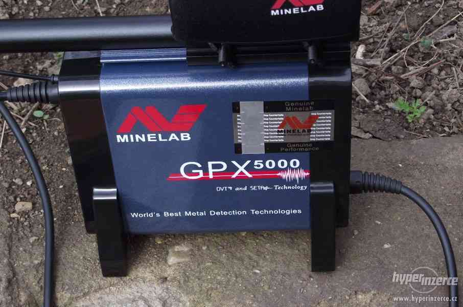 Detektor kovu Minelab GPX 5000 Super stav - foto 2