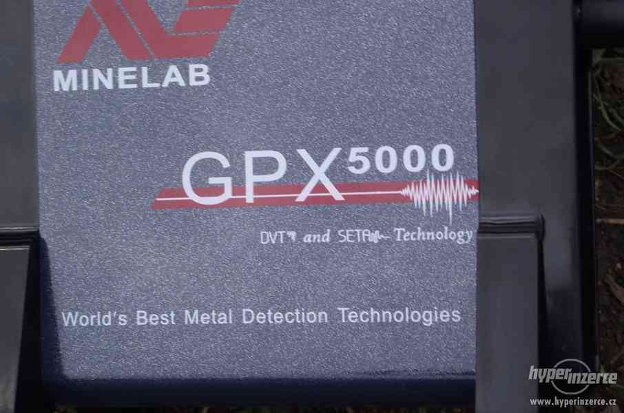 Detektor kovu Minelab GPX 5000 Super stav - foto 9