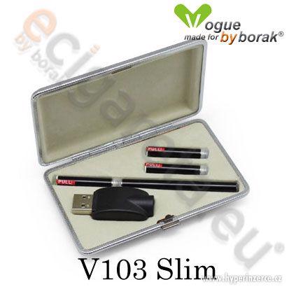 Slim elektronická cigareta 103 M Slim Black Vogue Box - foto 1