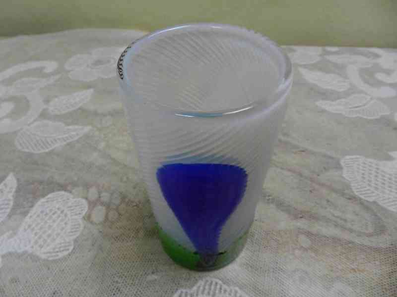 Váza Jiří Šuhájek Crystalex Nový bor  - foto 4