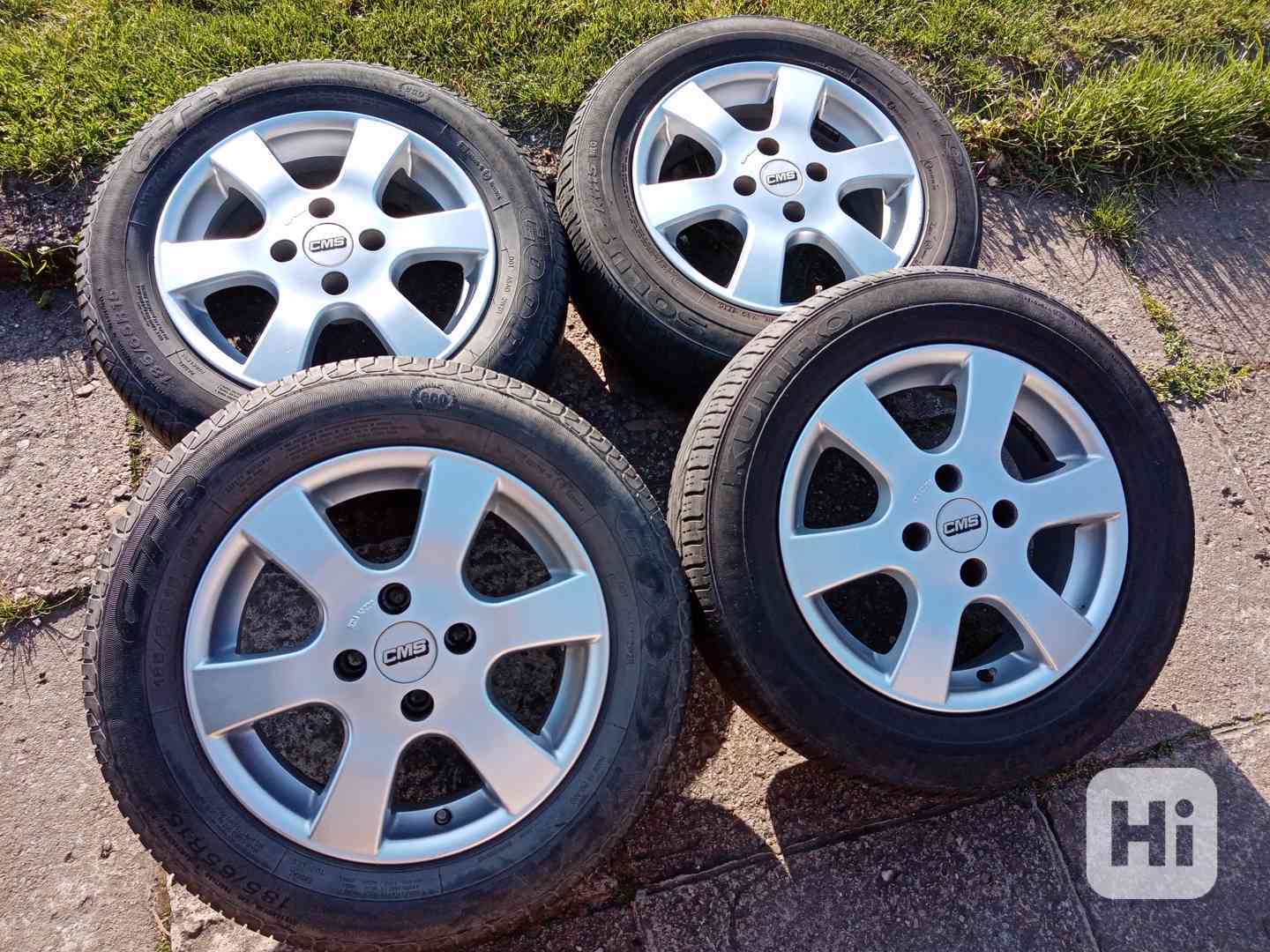 Obutá Alu kola CMS 15ky 4x108 CITROEN PEUGEOT FORD - dobírka - foto 1