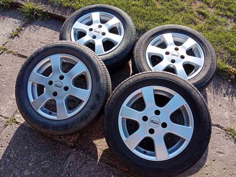 Obutá Alu kola CMS 15ky 4x108 CITROEN PEUGEOT FORD - dobírka - foto 5