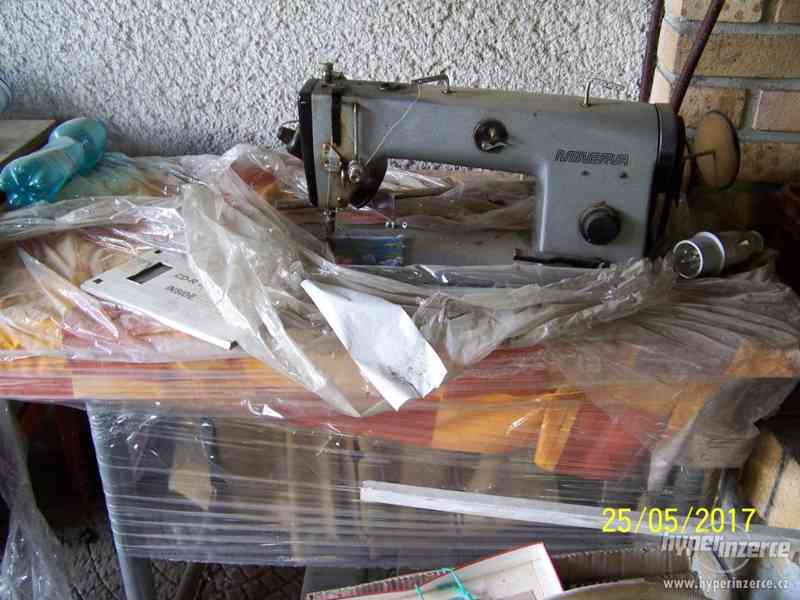 Prodám průmyslový šicí stroj MINERVA - foto 1