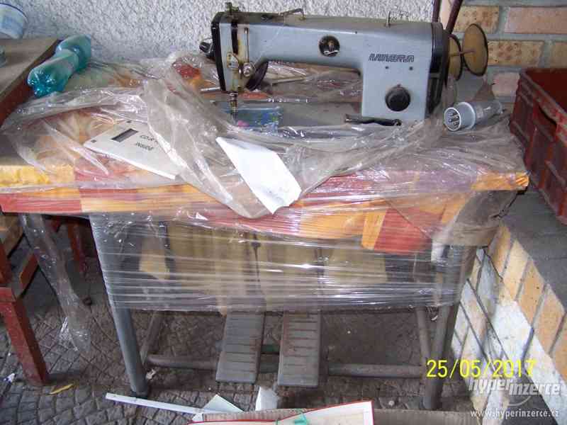 Prodám průmyslový šicí stroj MINERVA - foto 2