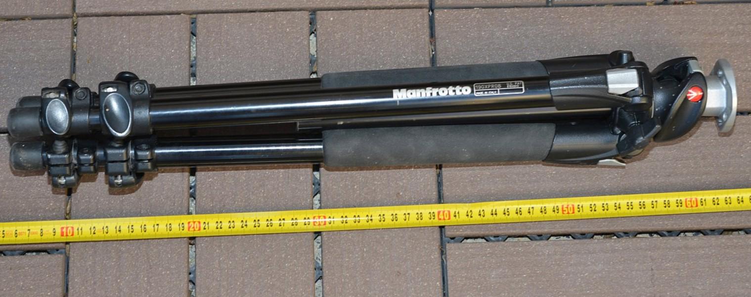 Manfrotto 190 XPROB Tripod Výška:146cm*nosnost 5Kg - foto 3
