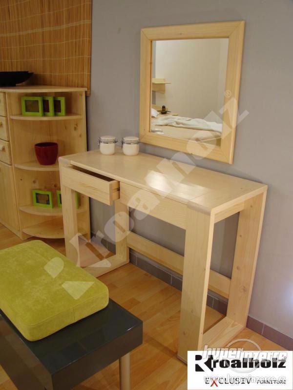Nádherný toaletní stolek z masivu MARIS - foto 1