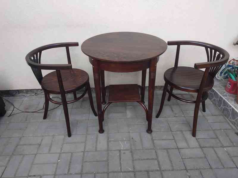Stolek Thonet,perfektní stav. - foto 5