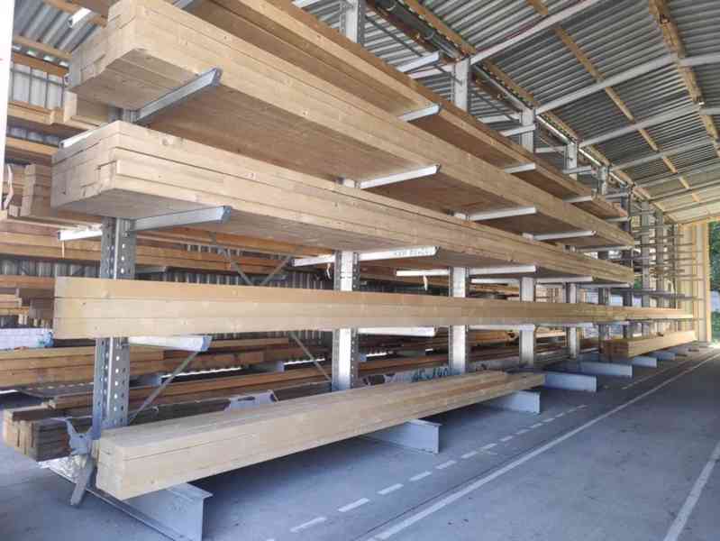konstrukční dřevo KVH C24 NSI, trámy, hranoly