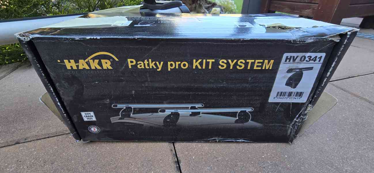 Střešní nosiče HAKR HV 0341 vč. patek pro KIT SYTÉM - foto 3
