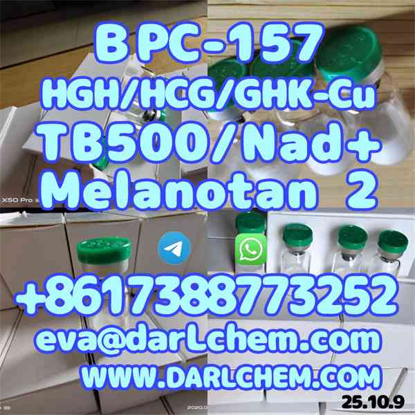 HGH 191AA BPC-157 TB-500 raw powder 12629-01-5 darl Supply - foto 3