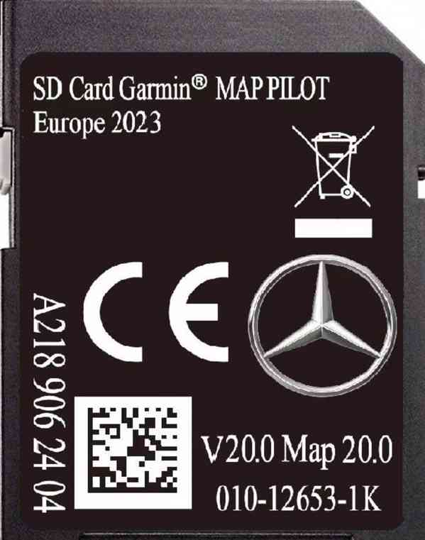 Mapy SD Karta Mercedes Garmin Map Pilot  2023-24  V20 - foto 2