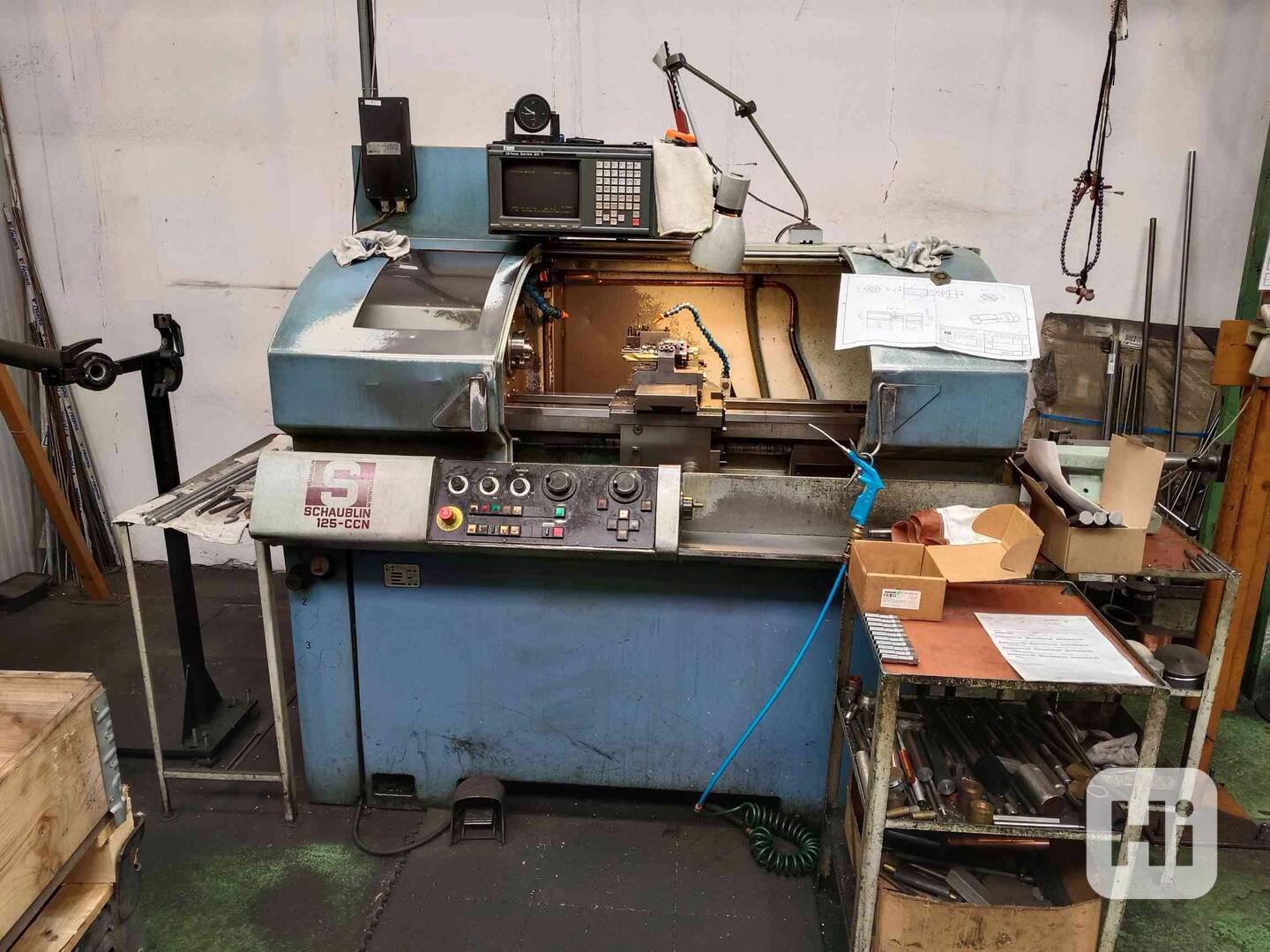 Použitý CNC soustruh Schaublin 125-CCN, r. v. 1996 - foto 1