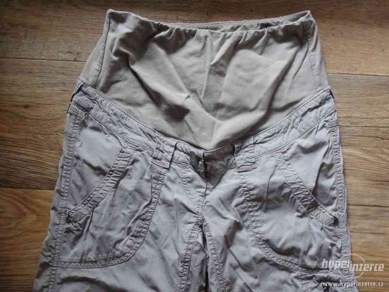pružné těhotenské kalhoty H&M, vel.S, vel.36 - foto 2