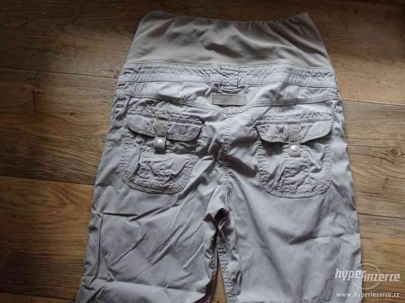 pružné těhotenské kalhoty H&M, vel.S, vel.36 - foto 3