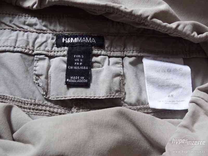 pružné těhotenské kalhoty H&M, vel.S, vel.36 - foto 9