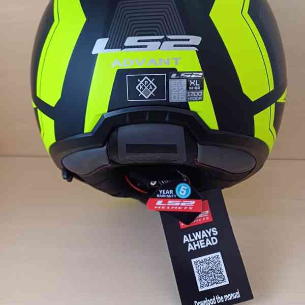 Silniční překlápěcí přilba LS2 Advant REVO - foto 8