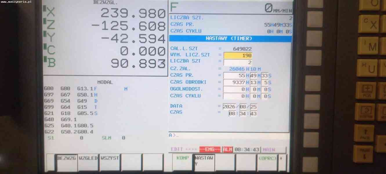 CNC soustružnický automat TSUGAMI HS207 - foto 2