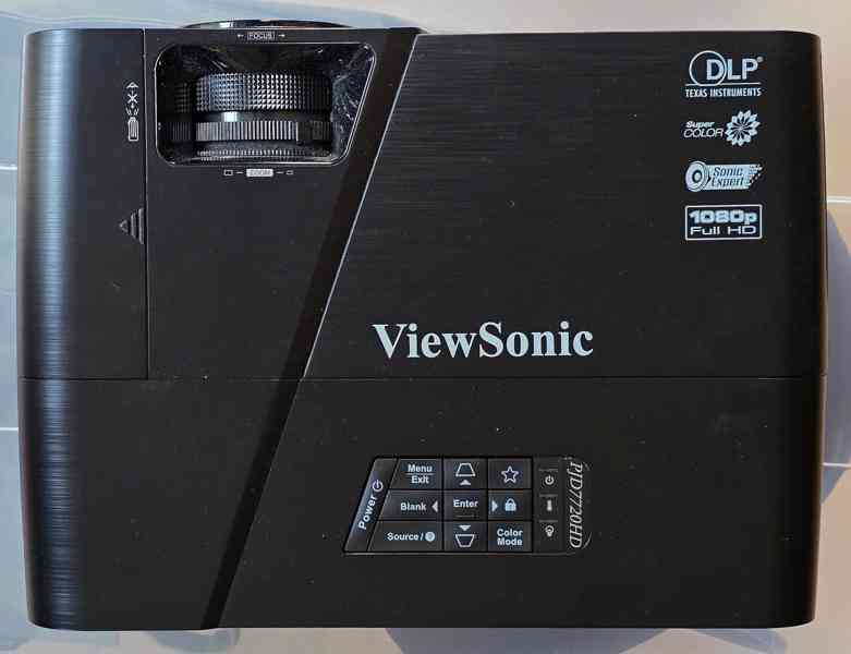 Prodám minimálně používaný projektor Viewsonic PJD7720HD - foto 3