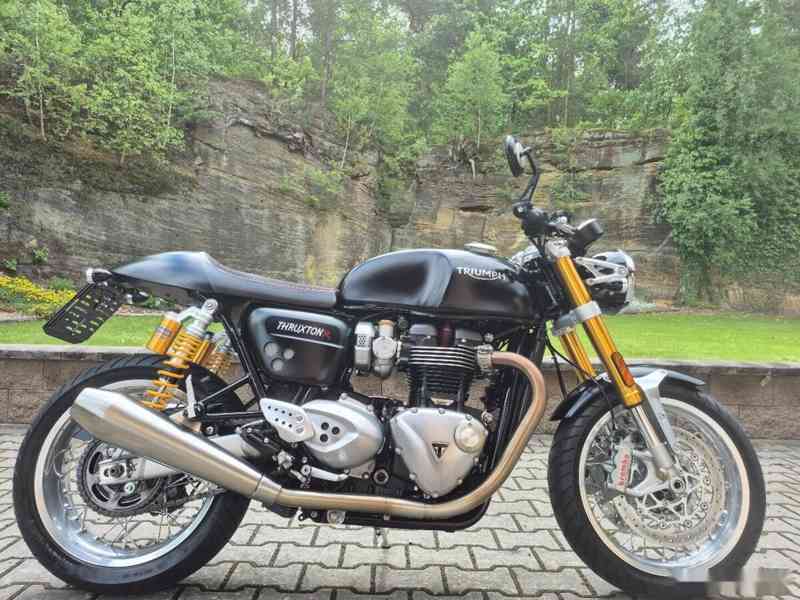 Triumph Thruxton 1200 R - TOP STAV 239.000,- Kč - foto 15