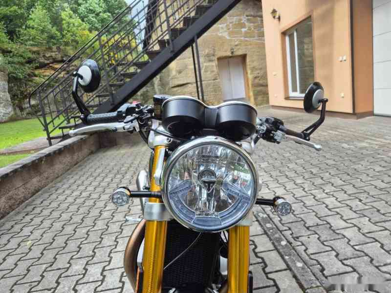 Triumph Thruxton 1200 R - TOP STAV 239.000,- Kč - foto 3