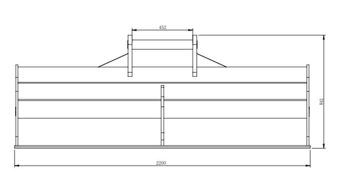 Svahová lžíce, 220cm s upínáním S70 - foto 5