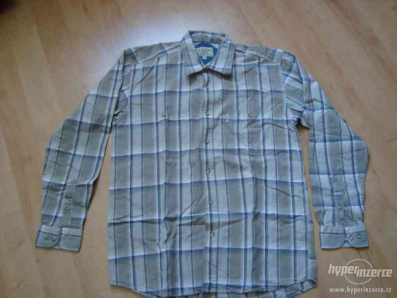 BYGEN JEANS  jednou použitá košile  vel XL - foto 1