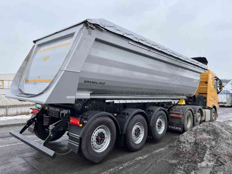 Sklápěcí návěs MEILLER 26 m3/ELEKTRICKÁ plachta/ 2x ZVEDAČKA - foto 2