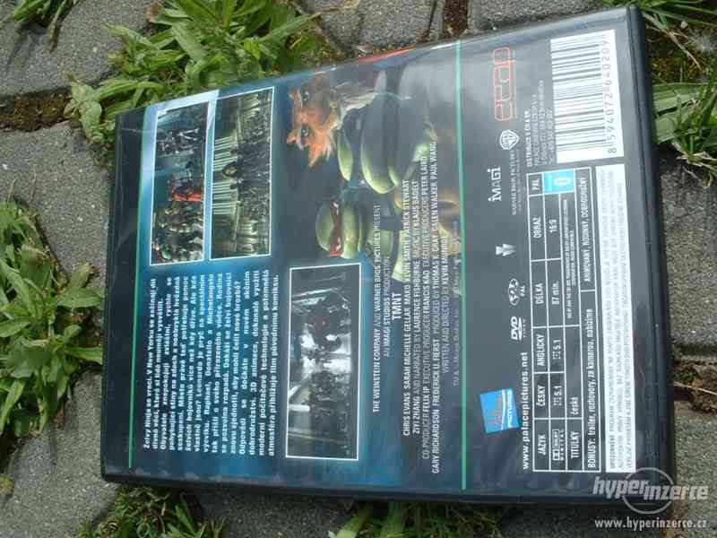 DVD Želvy ninja TMNT. Cena 85,- kč. - foto 2