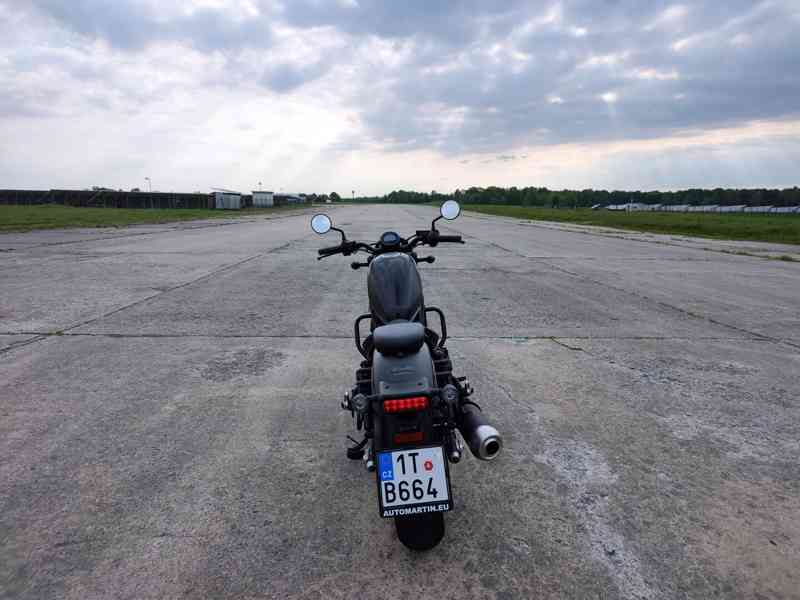 Honda Rebel Special Edition – stav nové motorky - 200 km naj - foto 5