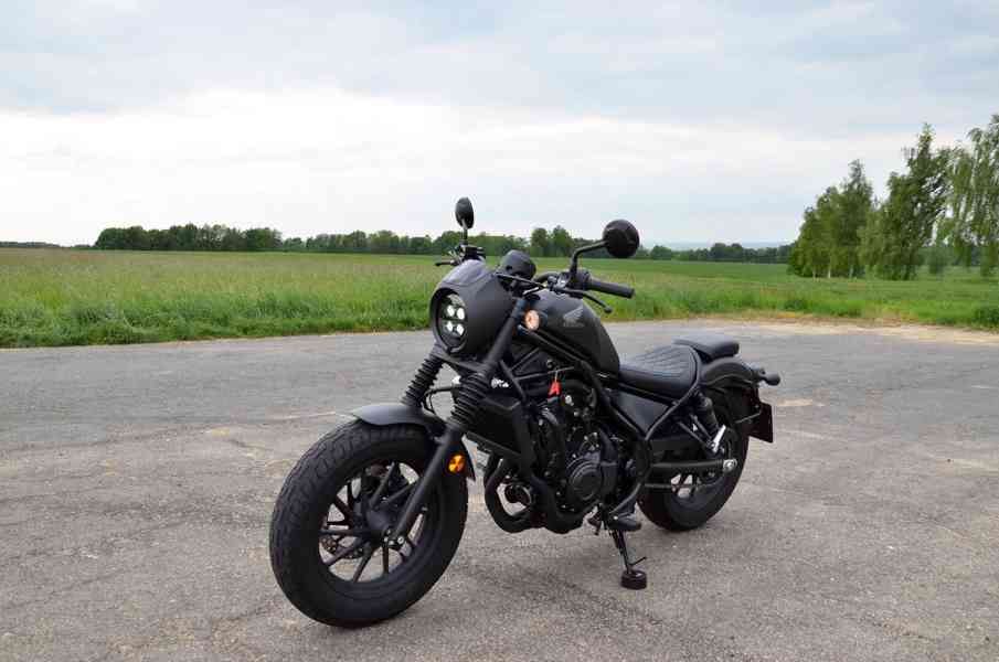Honda Rebel Special Edition – stav nové motorky - 200 km naj - foto 2