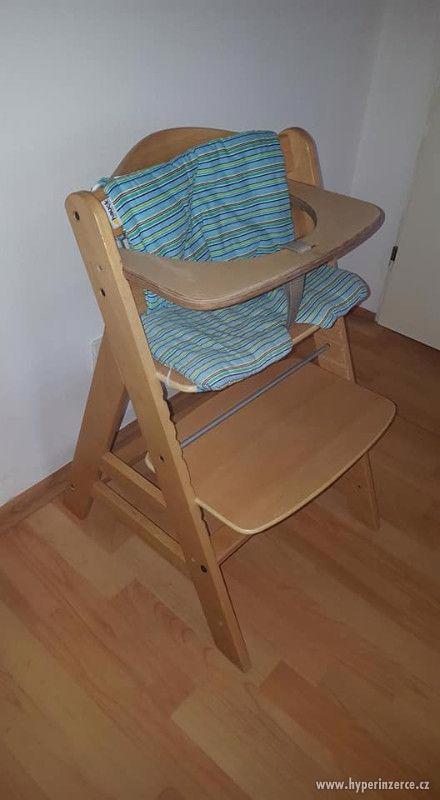Rostoucí židlička pro děti od 6ti měsíců - foto 3