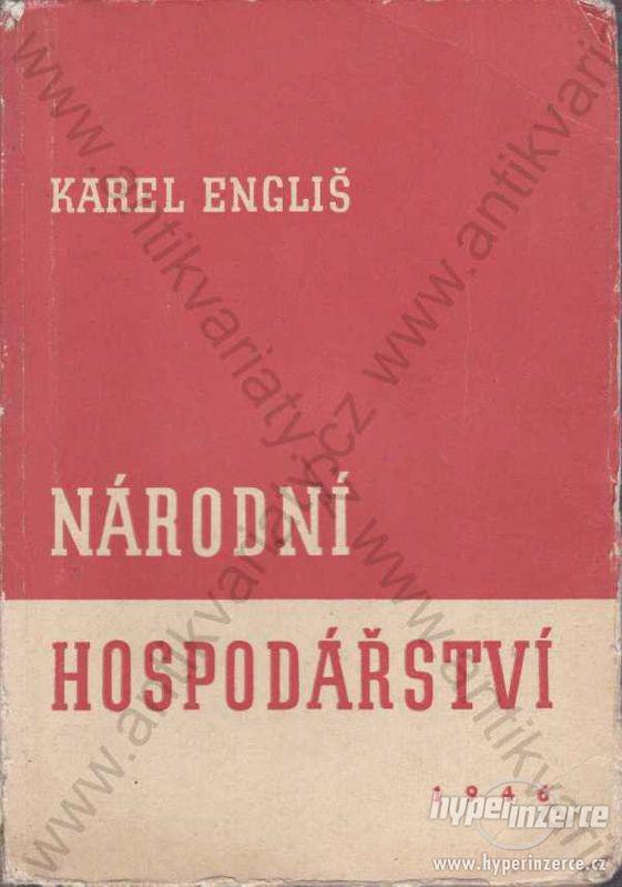 Národní hospodářství Karel Engliš 1946 - foto 1