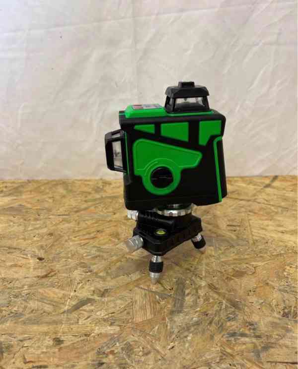 Nevyužitý 3D laser zelený 360º rotační - foto 7